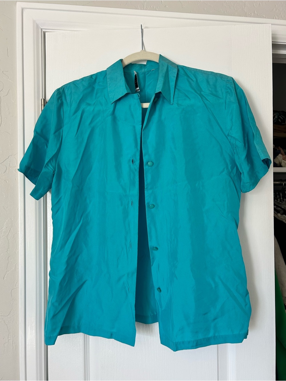 Equipment 100% silk Short Sleeve Shirt